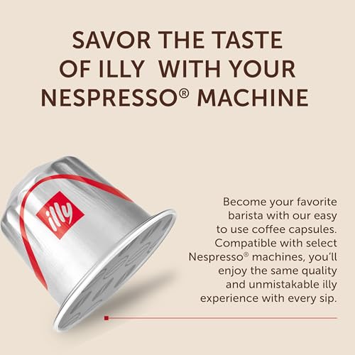 illy Espresso Capsules Classico Lungo Medium Roast - 10 Count Pack of 20