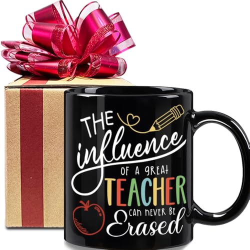Teacher Appreciation Mug Gifts for Women - Thank You Coffee Cup