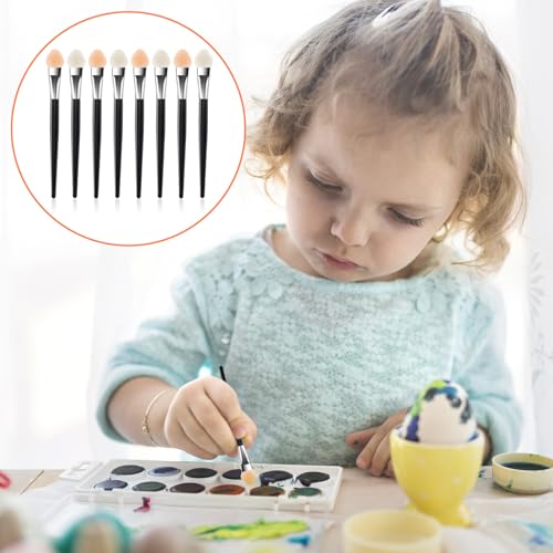 Styquenzer 24 PCS Reusable Sponge Eyeshadow Brush Applicators