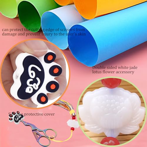 3.6" Stainless Steel Embroidery Scissors with Cover - DIY Crafting