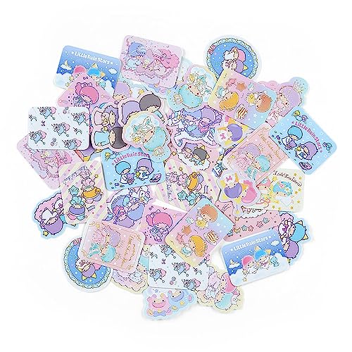 Sanrio Little Twin Stars Decorative Seal and Portable Card Case Set