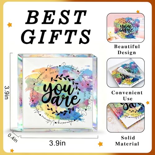 Christian Acrylic Plaque for Women - Inspirational Faith Decor