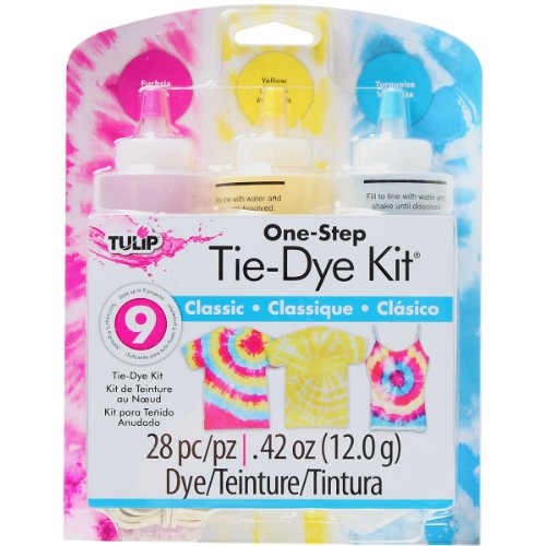 Tulip One-Step Tie-Dye Kit - 3 Vibrant Colors for Fabric