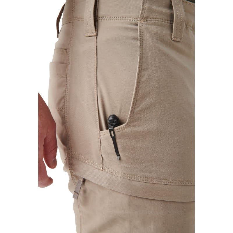 5.11 Tactical Men's Ridge Pants, Straight Fit, 8 Pockets, Style 74520, Kangaroo, 40W x 30L