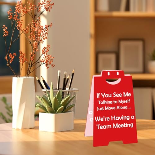 Funny Office Desk Sign - Team Gifts for Coworkers & Bosses