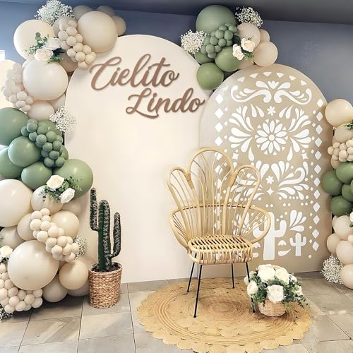 Cielito Lindo Felt Backdrop Sign for Baby Showers & Weddings