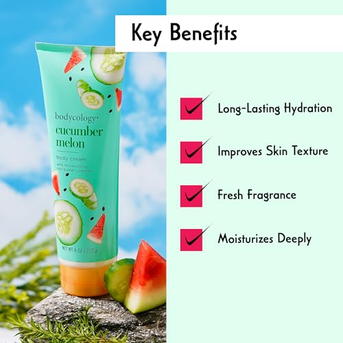 Bodycology Cucumber Melon Body Cream 8 oz