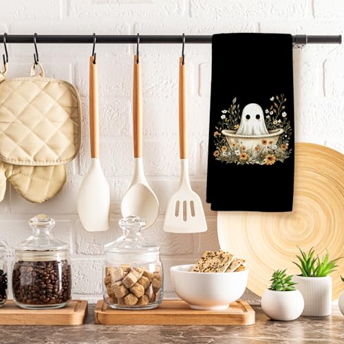 Halloween Ghost Hand Towels - Fall Bathroom Towel Color-5