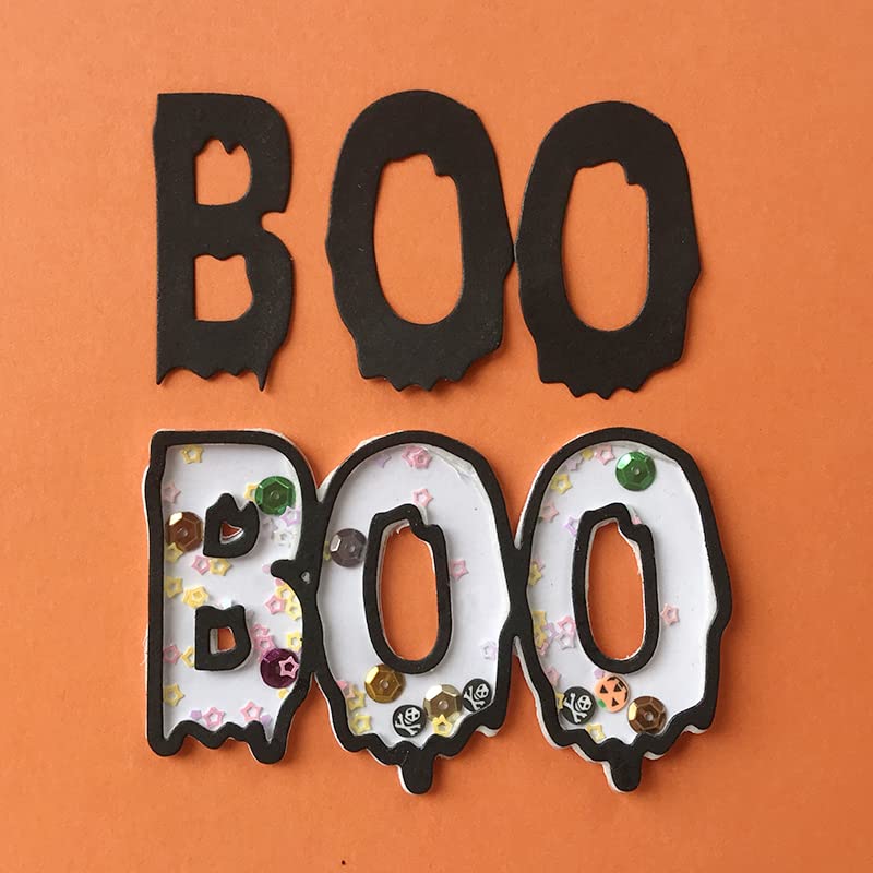 Halloween Skull & Ghost Metal Cutting Dies for DIY Crafting