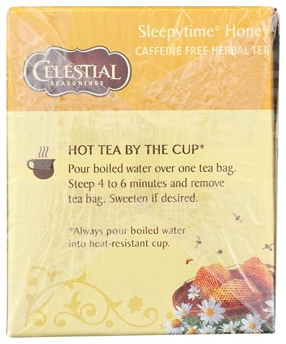 Sleepytime Honey Herbal Tea - 20 Ct | Celestial Seasonings Sleepytime Variation