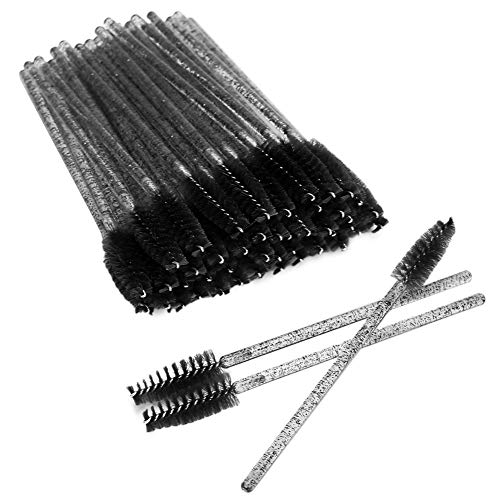 Dioche Disposable Eyelash and Eyebrow Brushes 50 Pack