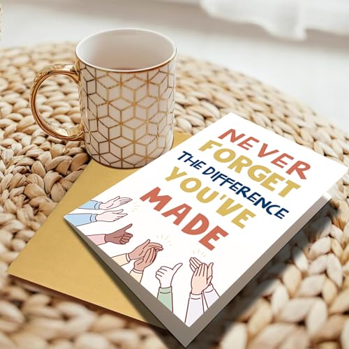 Funny Retirement Card for Coworker & Friend - Humorous Leaving Card with Envelope
