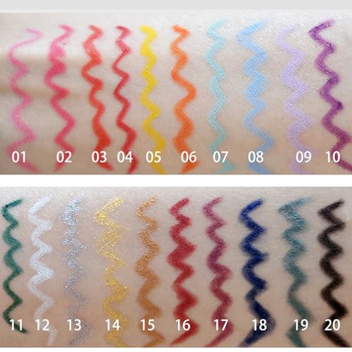 CoteMara Waterproof Light Blue Eyeliner Pencil Long-Lasting Eye Makeup