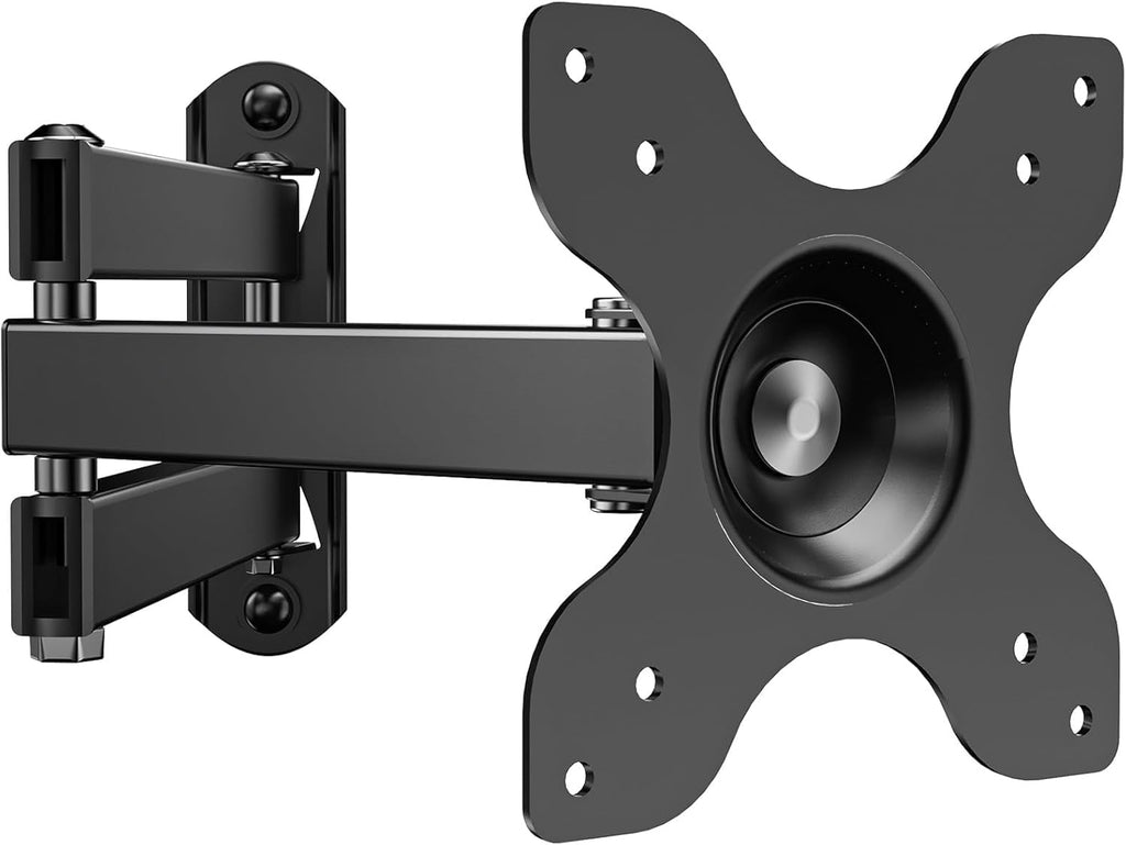 WALI Full Motion TV Wall Mount - 15-Inch Extension Arm for 13 to 32-Inch LED Screens | Black, 2-Pack