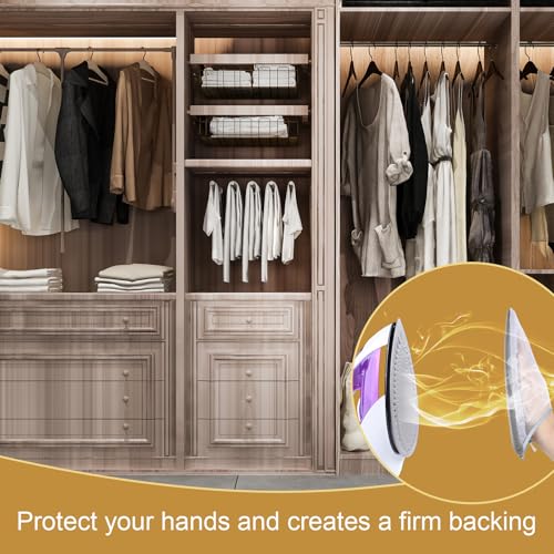 Heat-Resistant Garment Steamer Ironing Mitt - Portable Steam Protector Glove
