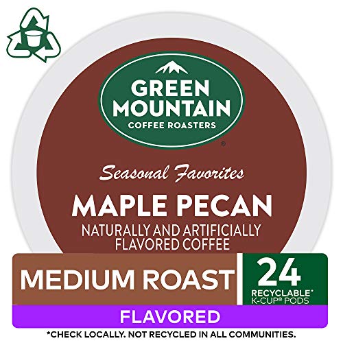 Green Mountain Maple Pecan Coffee Pods - 24 Count K-Cups