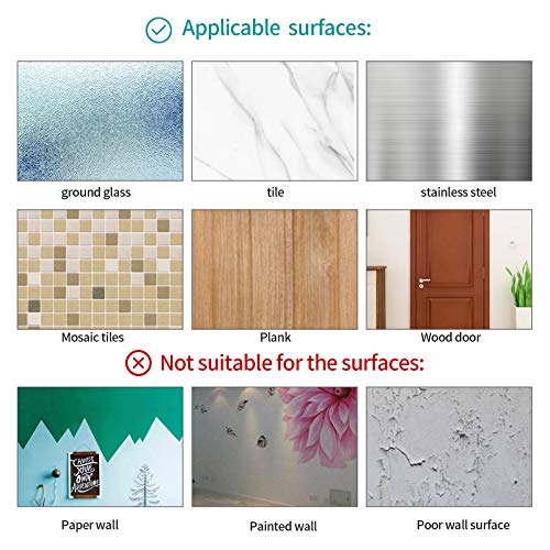 Mamakoi Heavy Duty Reusable Adhesive Wall Hooks - 10 Pack, Transparent, No Damage