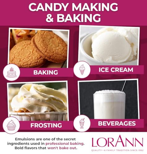 LorAnn Buttery Sweet Dough Emulsion for Baking - Gluten-Free & Keto
