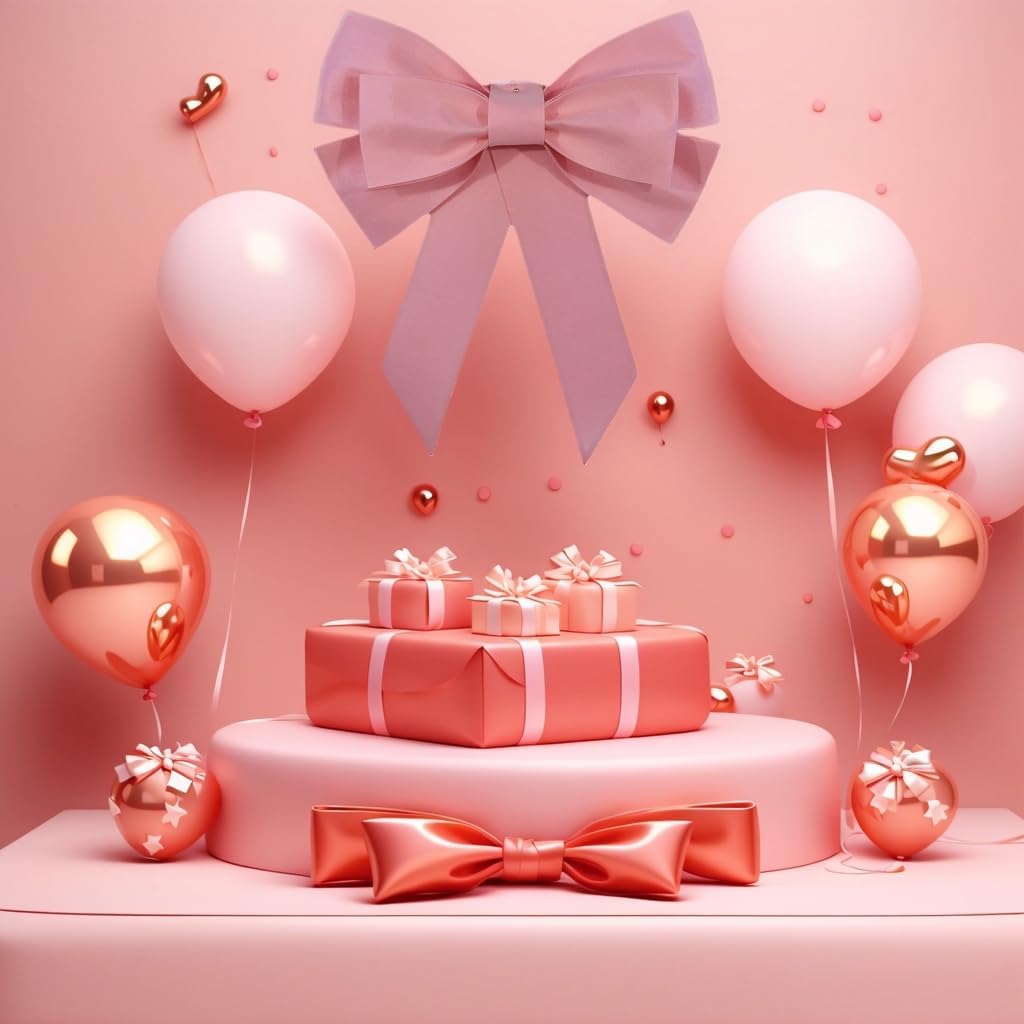 Pink Big Car Ribbon Bow - Extra Large Jumbo Bow for Gifts | Perfect for Sweet 16, Birthdays & Christmas