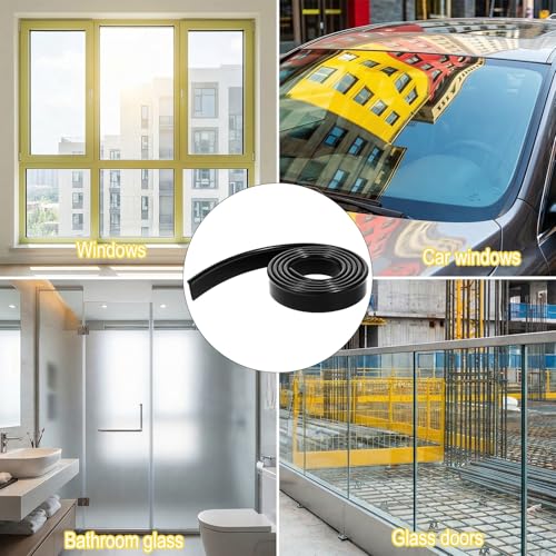 41-Inch Replacement Rubber Squeegee Blade - Professional Window & Shower Cleaner