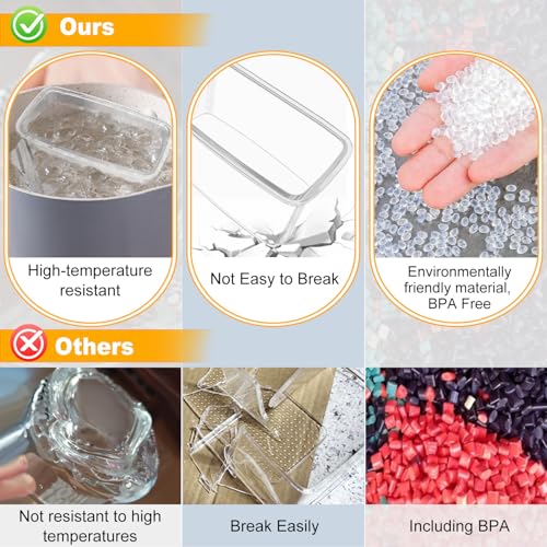 Clear Musubi Maker Set - 2 Non-Stick Molds & 2 Rice Ladles