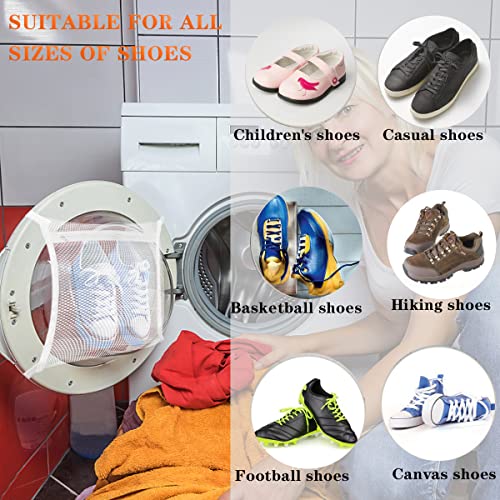 Jonnick Sneaker Drying Bag for Dryer Door - Large 15.7x15.7 Inch Mesh