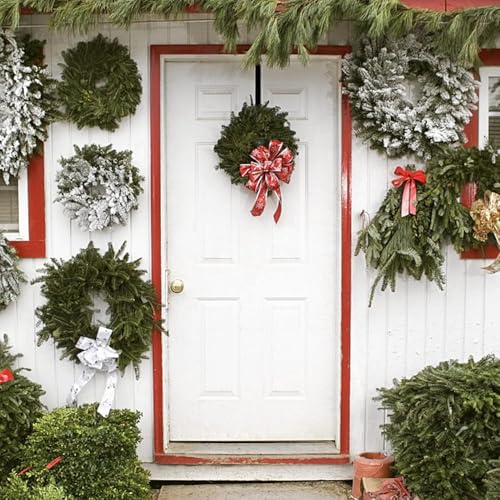 Adjustable Wreath Hanger for Front Door, 15-25 Inch, 20 lb Capacity
