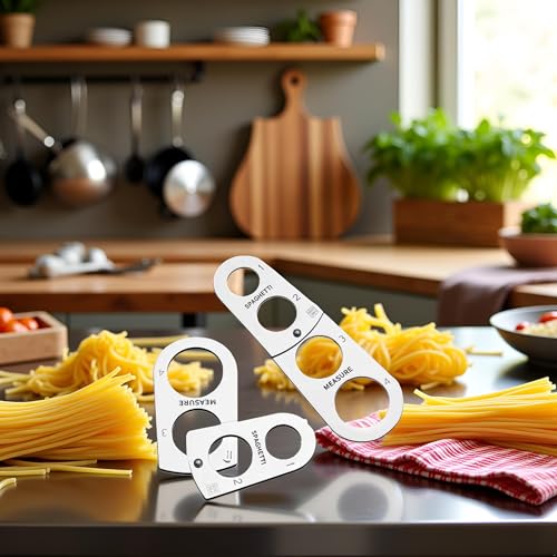 Stainless Steel Spaghetti Measurer - Pasta Portion Control Tool