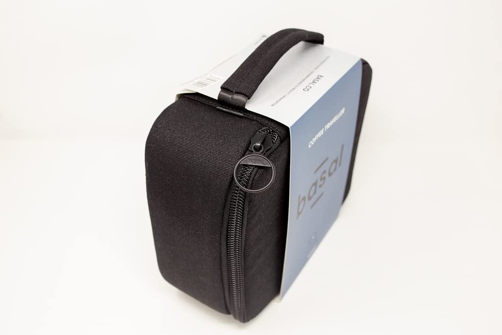 Basal Coffee Traveller Kit for AeroPress/Drip/v60/Kalita/Pour Over Equipment (Black)