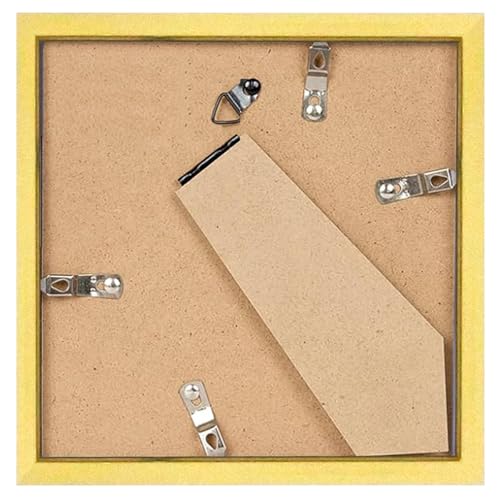 THCASITO Gold 4x4 Square Photo Frames Set of 2 - Wall & Desk Decor
