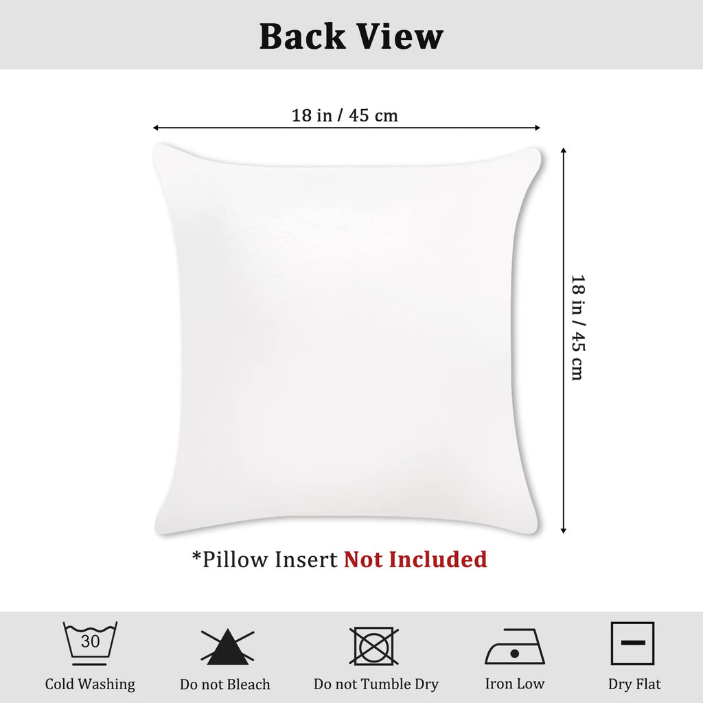 Bonhause Reading Books Throw Pillow Covers 18 x 18 Inch Set of 4 Kids Reading Room Classroom Decorative Cushion Covers for Children Nursery Room Library Decor