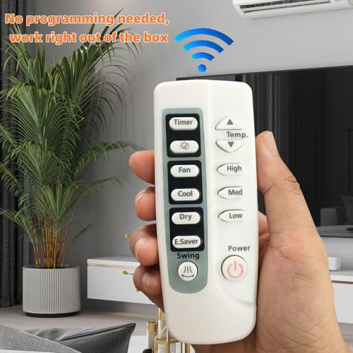 Replacement Remote Control for GE Air Conditioners - Pre-Programmed