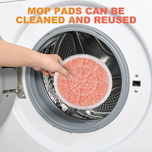 4 Pack Steam Mop Replacement Pads for Shak S7000 Series