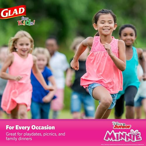 Glad for Kids Disney Minnie Mouse Paper Bowls, 12 Oz, 40 Count (Pack of 8)
