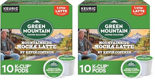 Mountainside Mocha Latte K-Cup Pods - 10 Count (Pack of 2)