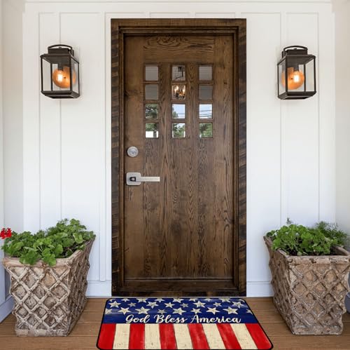 God Bless America Doormat - 250th Anniversary Welcome Mat