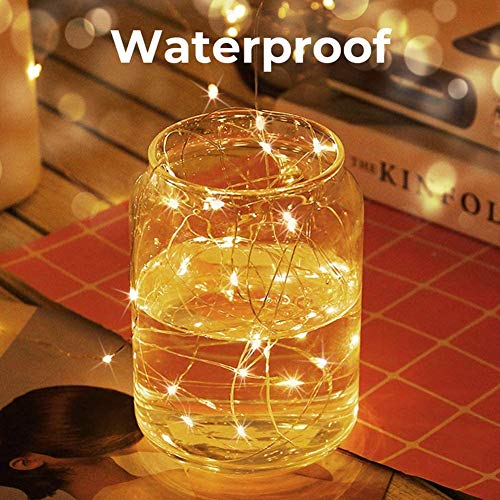 3 Pack Battery Operated Fairy Lights - 20 LED String Lights - Warm White
