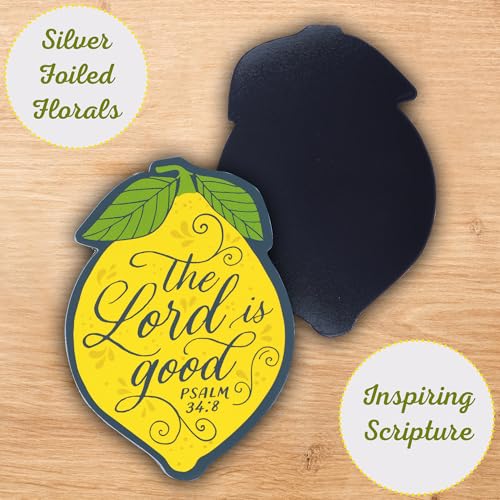 Inspirational Scripture Magnet - The Lord is Good, Psalm 34:8