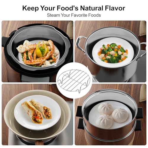 GSlife 7-Inch Trivet for Instant Pot & Pressure Cooker - 1 Pack
