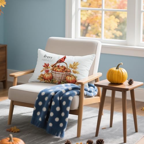 WitHero Fall Lumbar Pillow Cover - 12x20 Inch Double-Sided Print