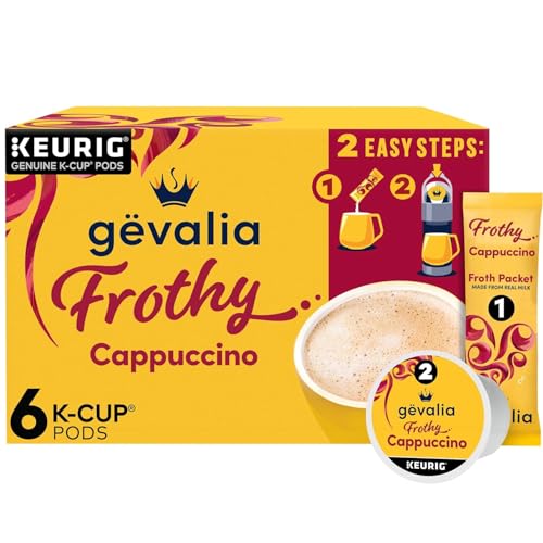 Gevalia Caramel Macchiato & Cappuccino K-Cup Variety Pack - 12 Count