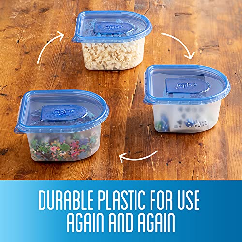 Ziploc Snap N Seal Food Storage Containers - 10 Piece Set, 56 oz