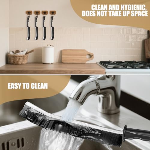 8-Piece Crevice Cleaning Brush Set for Kitchen & Bathroom