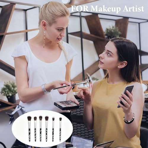 Mprocen 5-Piece Cartoon Makeup Brush Set with Storage Bag