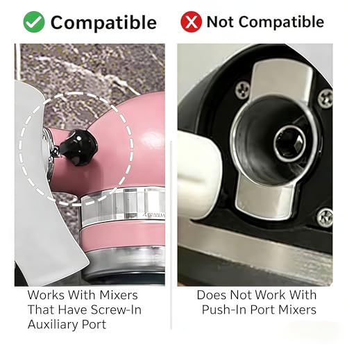 Flour Funnel for KitchenAid Mixer - No-Mess Baking Tool