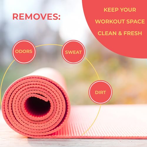 SwaytAway Fitness Mat Mist with Towel - Citrus, 4oz Travel Size