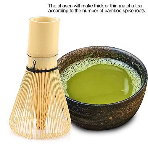 Bamboo Matcha Whisk with 80 Prongs - Traditional Japanese Tea Tool