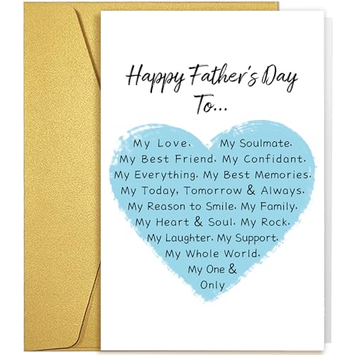 Funny Father's Day Card for Husband | Romantic Gift for Him