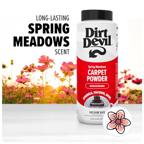 Dirt Devil Carpet Powder, Spring Meadows Scent, 32 oz Odor Eliminator
