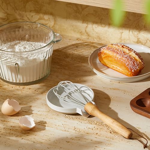 GIROFLIER Ceramic Spoon Rest - Heat-Resistant Utensil Holder